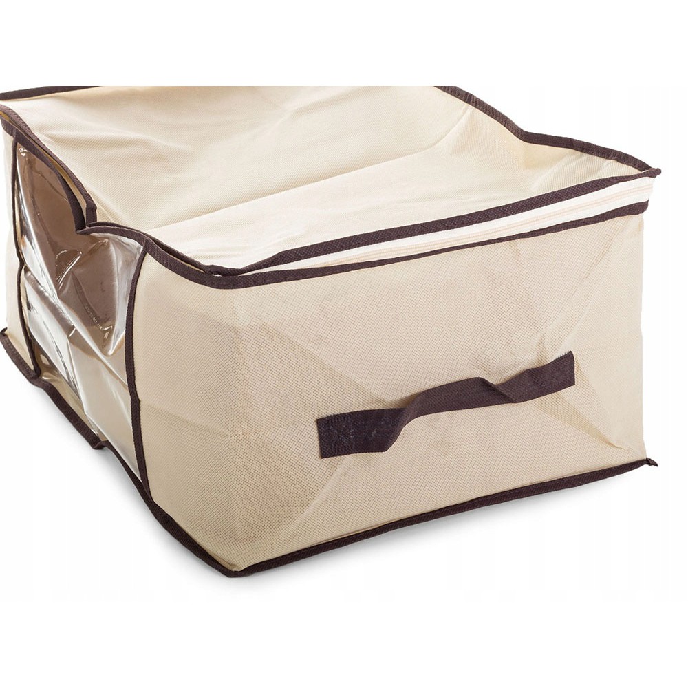 Organizér na prádlo oblečenie 60x45x30cm béžový megamix.sk