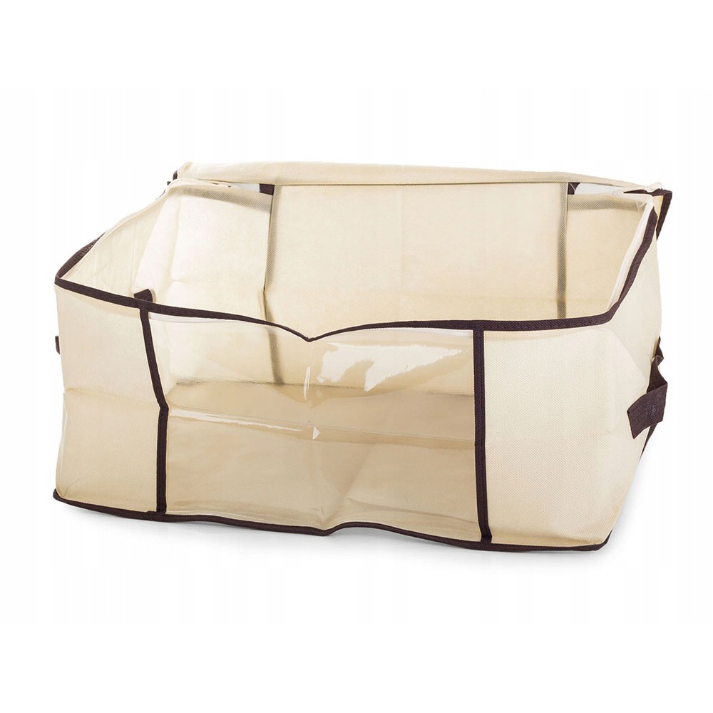 Organizér na prádlo oblečenie 60x45x30cm béžový megamix.sk