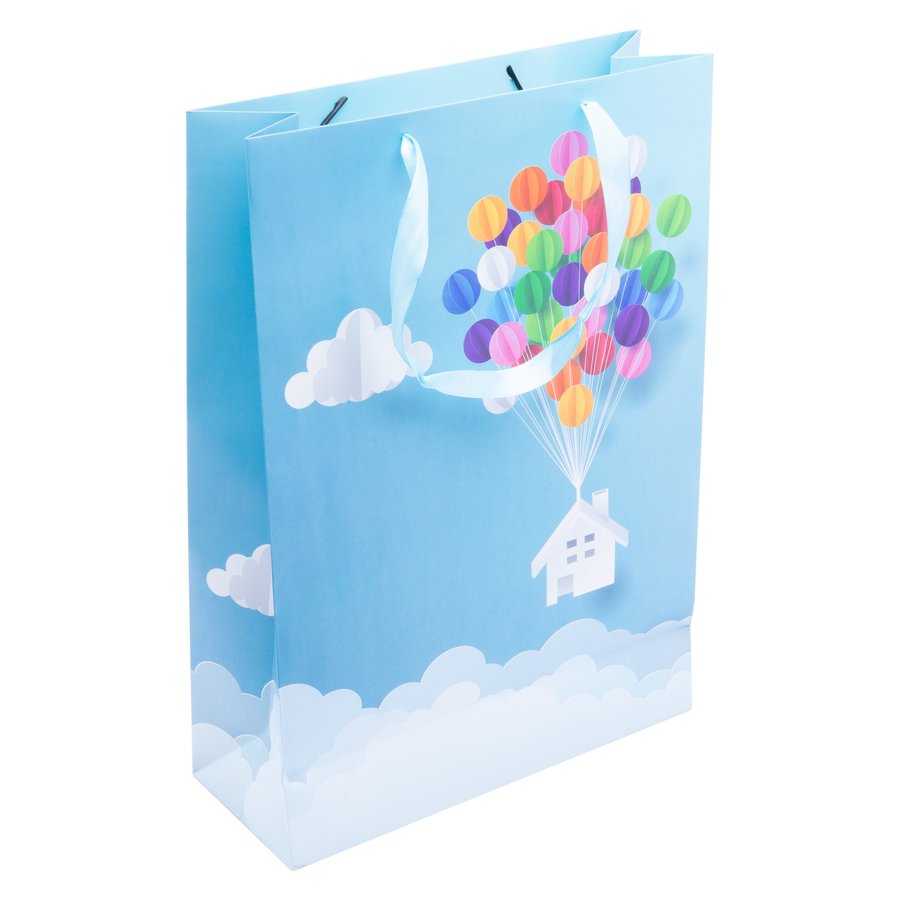 Papierová darčeková taška s detským motívom 31x12x44cm megamix.sk