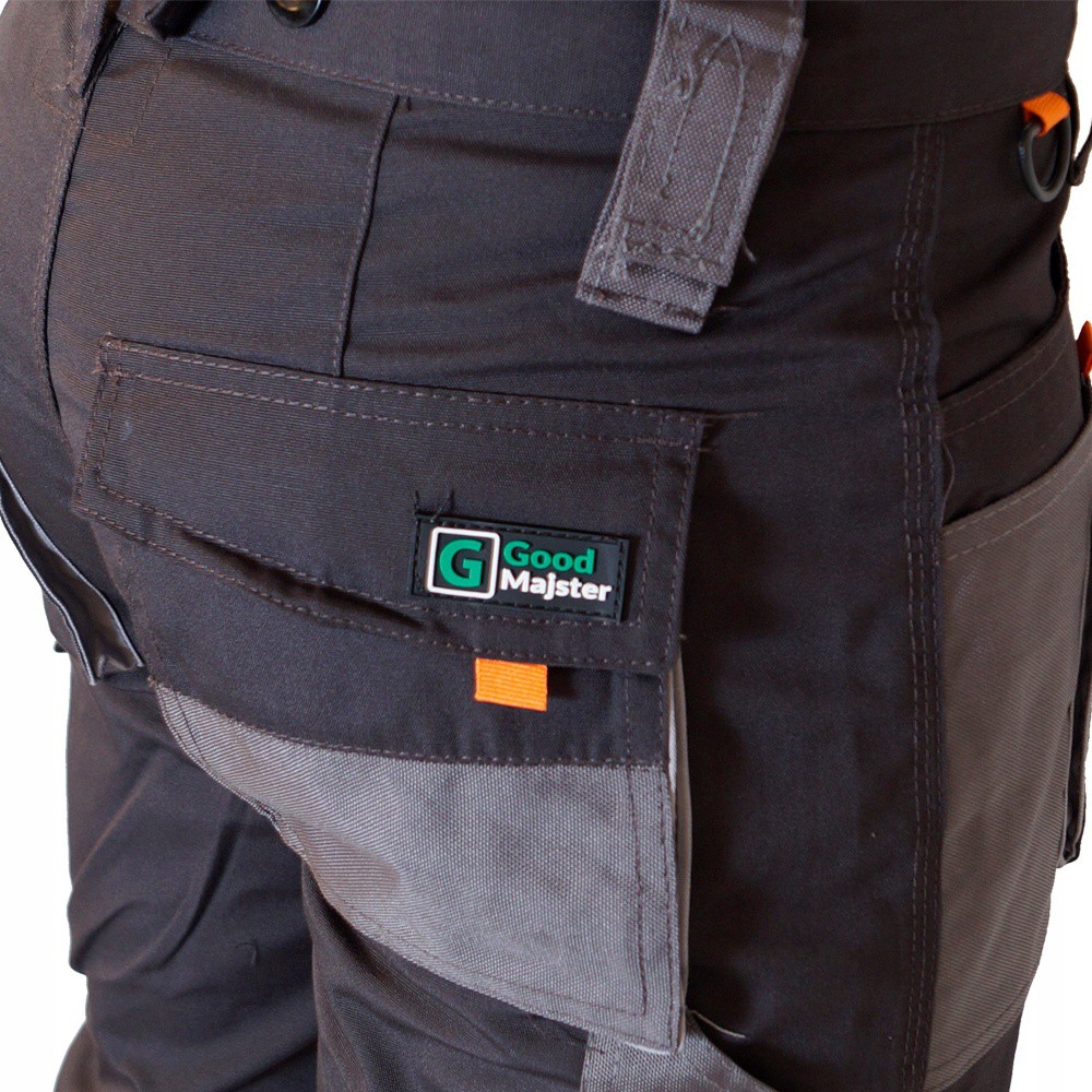 pracovné nohavice na montáž XL nastaviteľné s vreckami megamix.sk