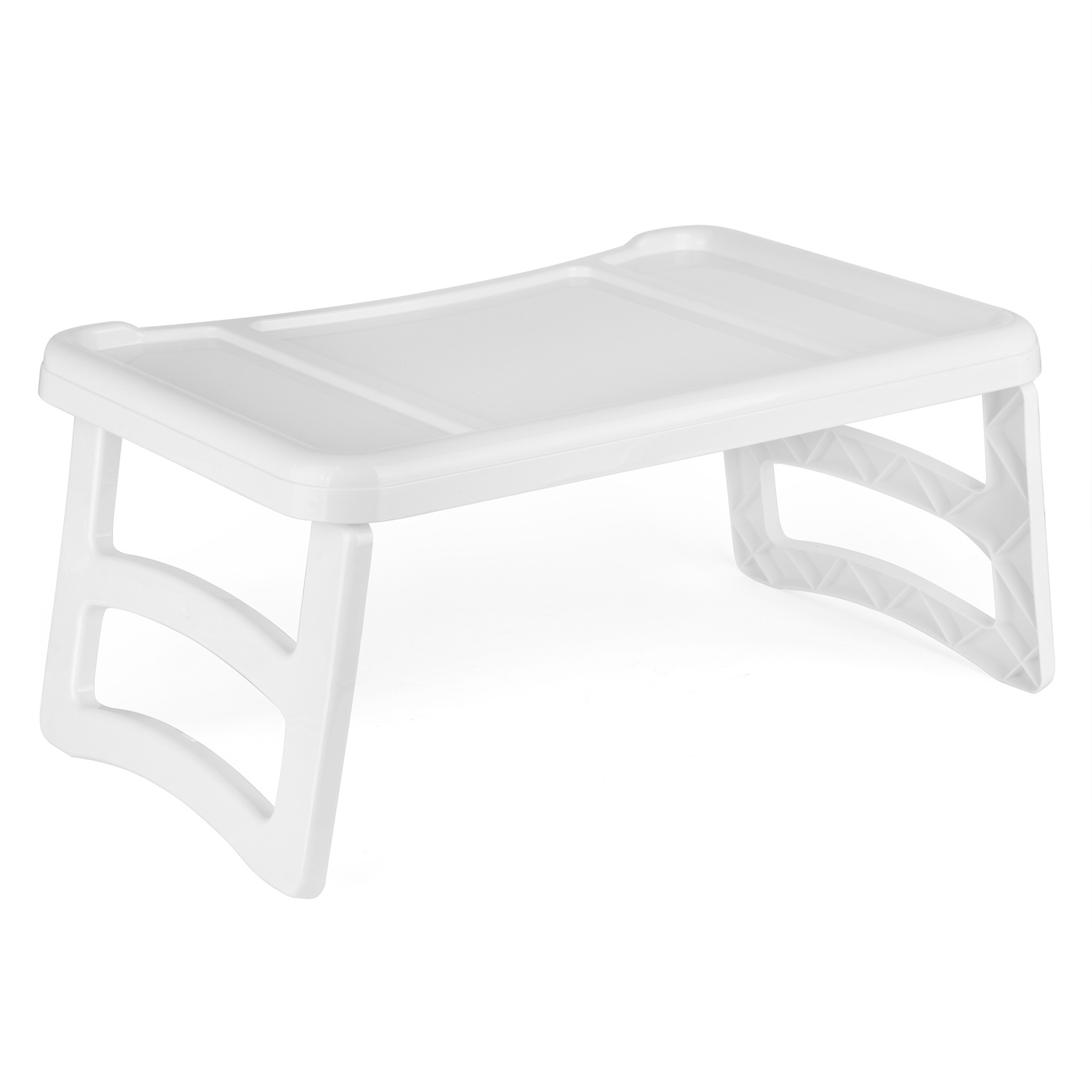 Rozkladací stôl Plastic Forte 51x33x21,5cm biela megamix.sk