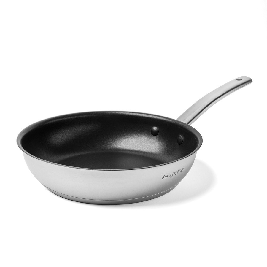 Sada troch nerezových panvíc Konighoffer 20 cm 24 cm 28 cm megamix.sk