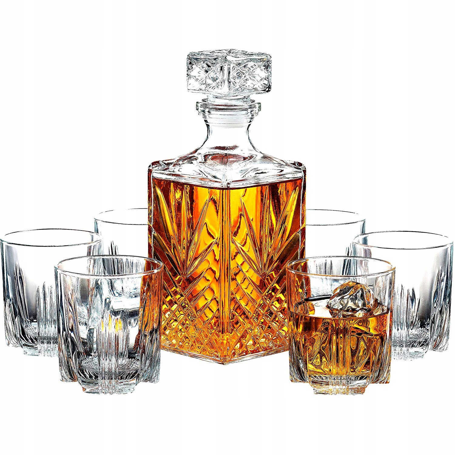 Sada whisky SELECTA karafa a 6ks poháre megamix.sk