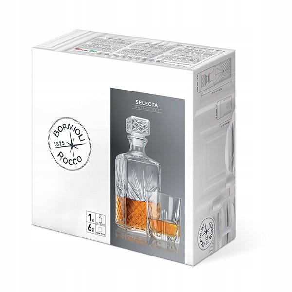 Sada whisky SELECTA karafa a 6ks poháre megamix.sk