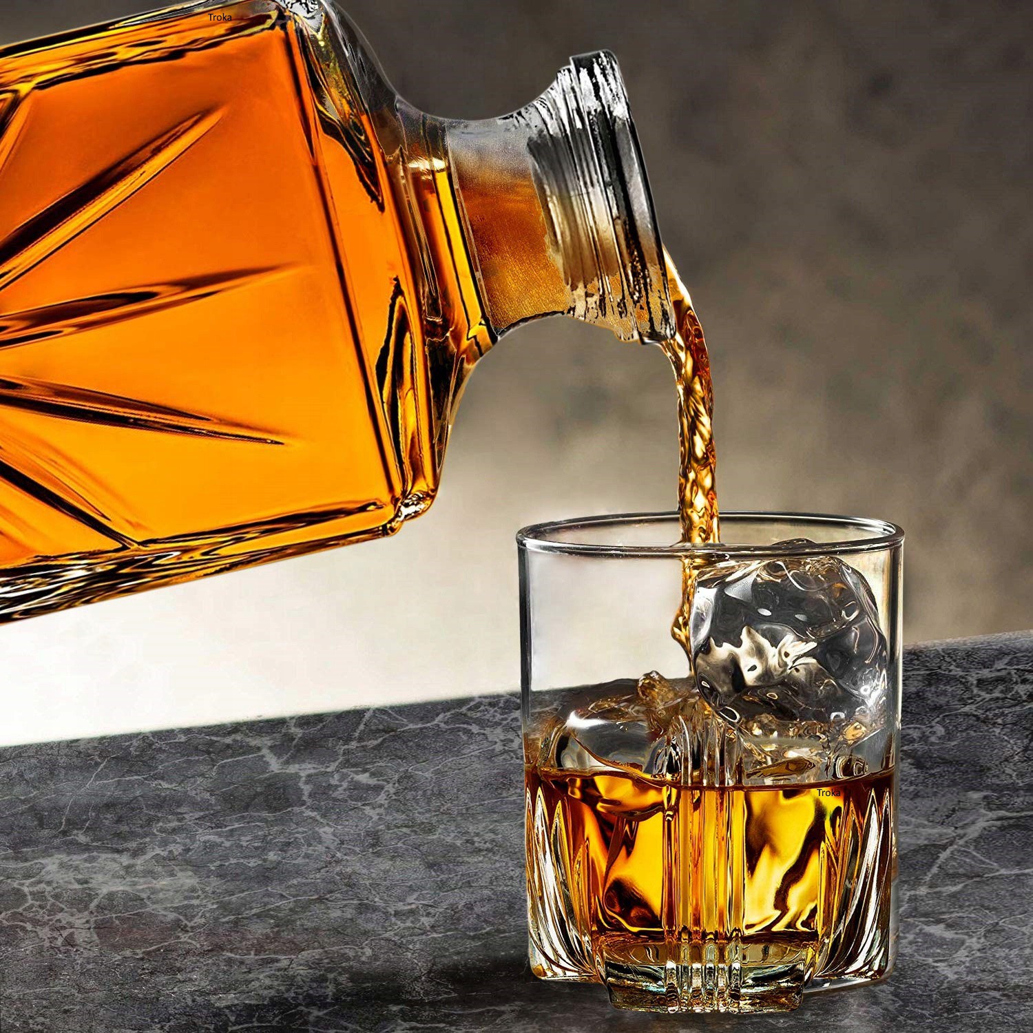Sada whisky SELECTA karafa a 6ks poháre megamix.sk