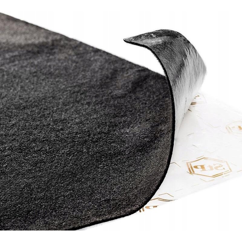 Samolepiaci čierny koberec 2mm megamix