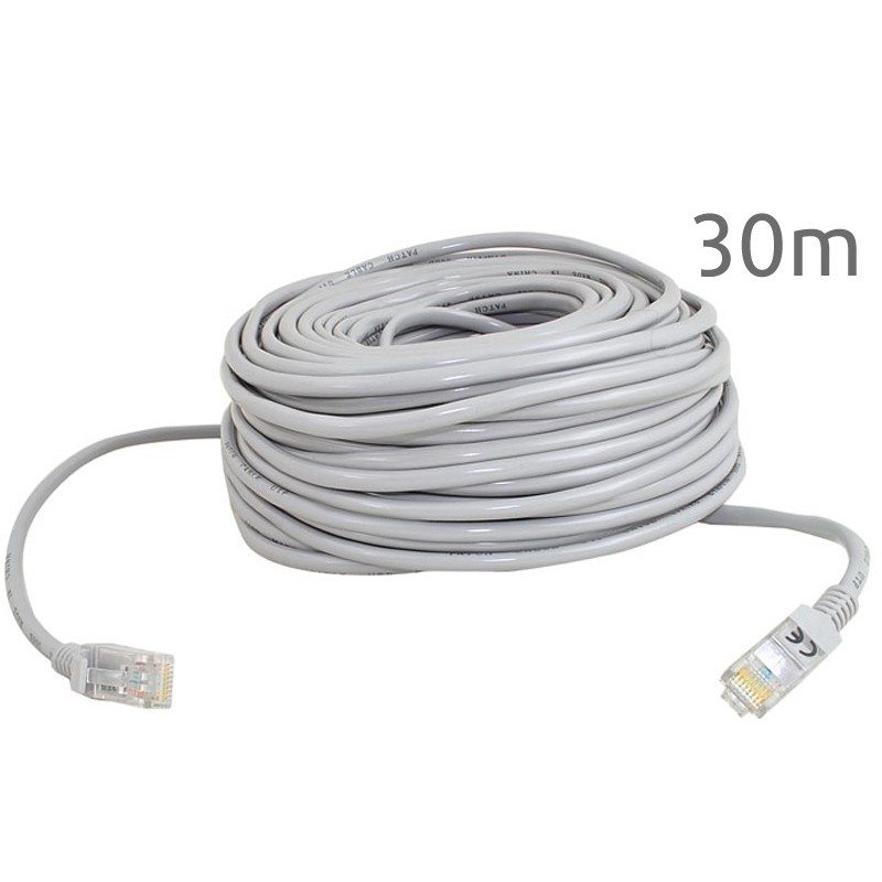 sieťový kábel 30m Ethernet Lan RJ45 megamix.sk