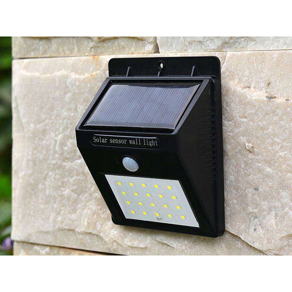 Solárna lampa 30 SMD LED so snímačom pohybu 12x9x5cm megamix.sk