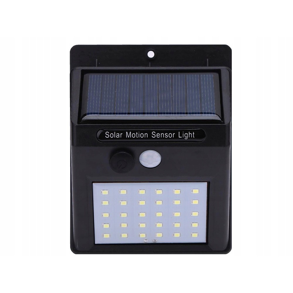 Solárna lampa 30 SMD LED so snímačom pohybu 12x9x5cm megamix.sk