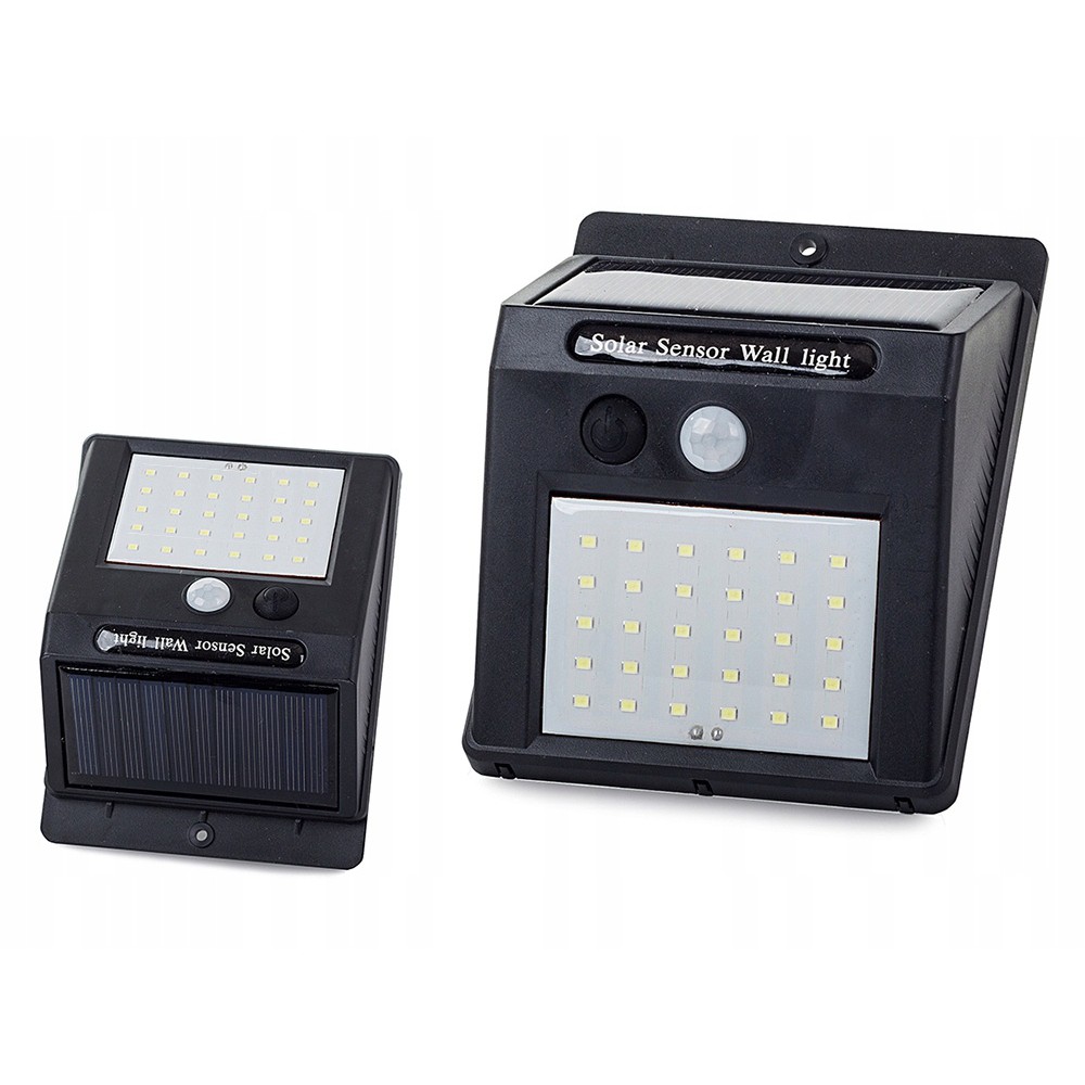 Solárna lampa 30 SMD LED so snímačom pohybu 12x9x5cm megamix.sk