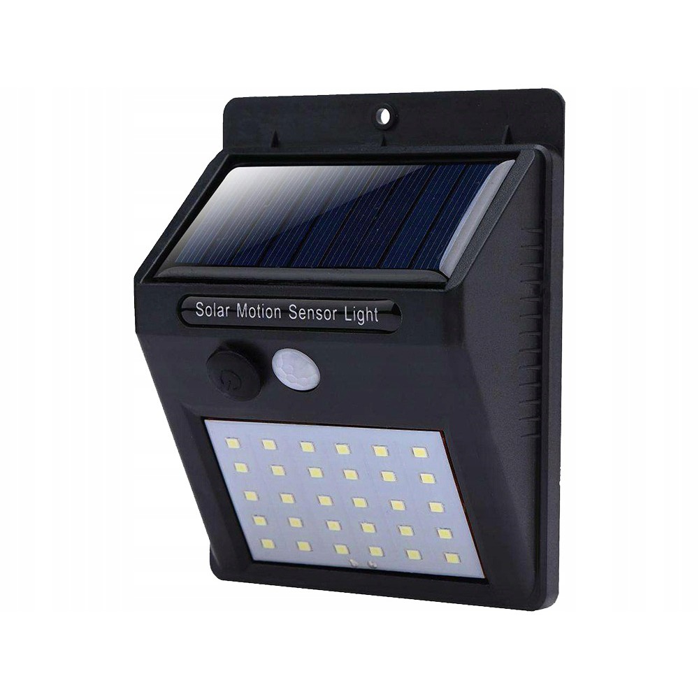 Solárna lampa 30 SMD LED so snímačom pohybu 12x9x5cm megamix.sk