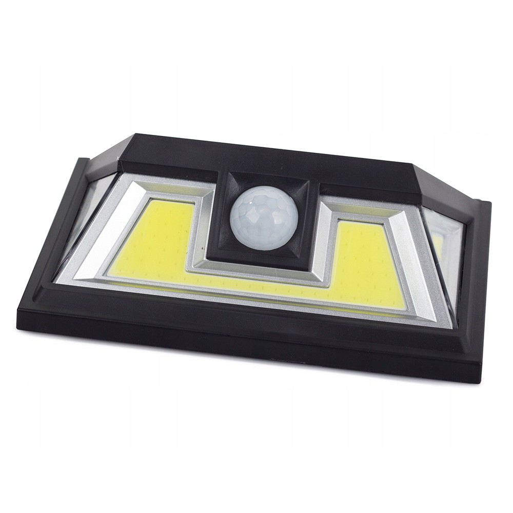 Solárna lampa 74 SMD LED so snímačom pohybu 10x15x5cm megamix.sk