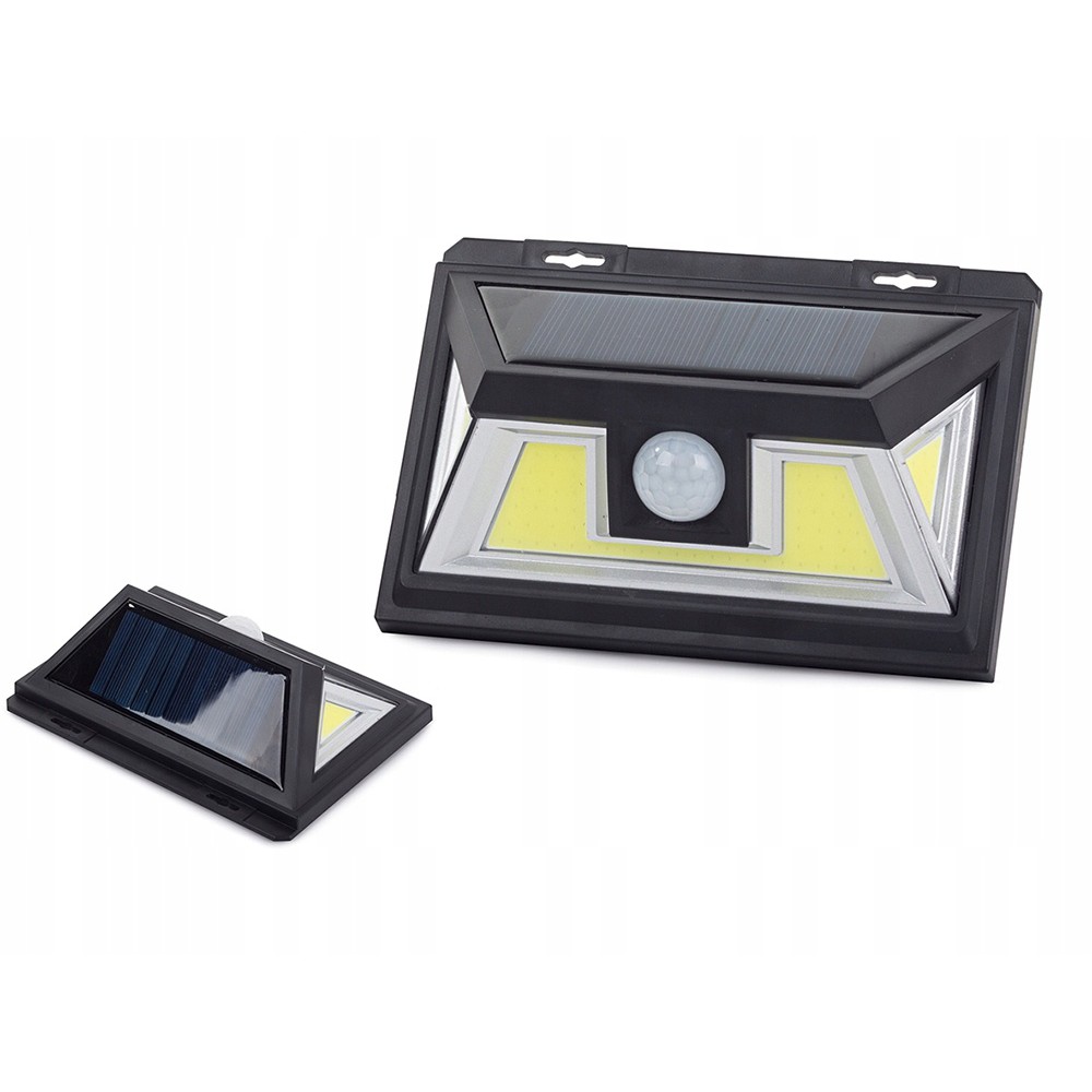 Solárna lampa 74 SMD LED so snímačom pohybu 10x15x5cm megamix.sk