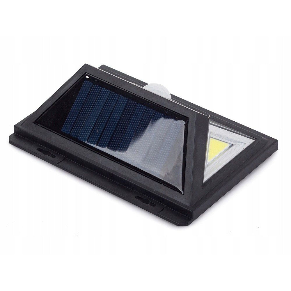 Solárna lampa 74 SMD LED so snímačom pohybu 10x15x5cm megamix.sk
