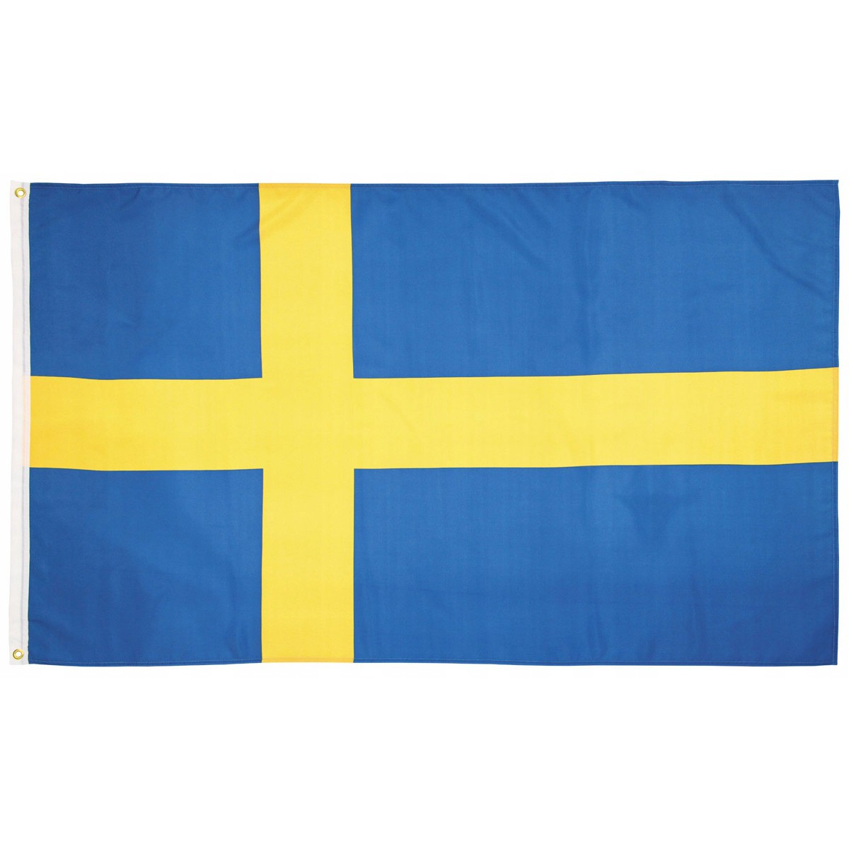 Švédska vlajka Sverige 150x90cm obojstranná polyester megamix.sk