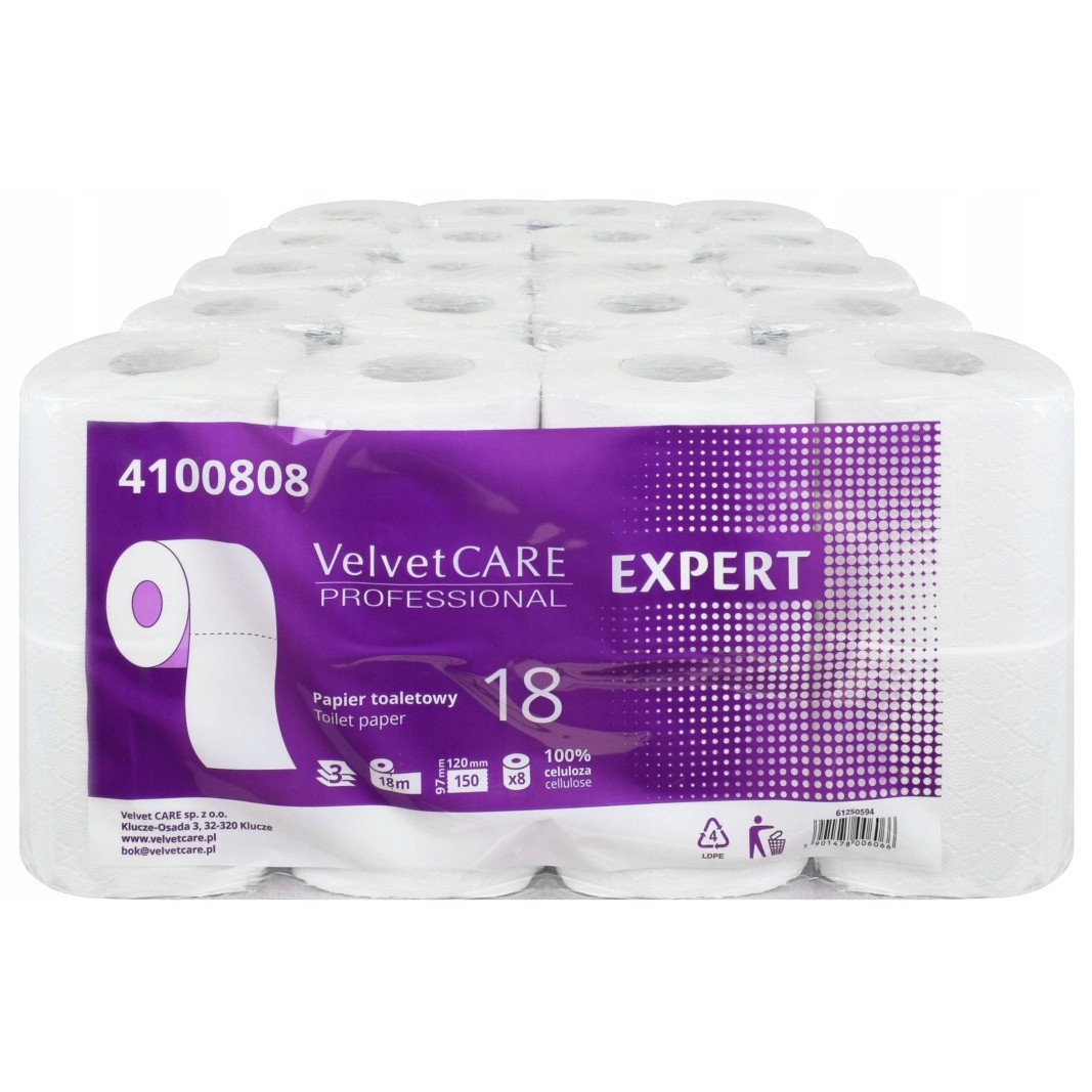 Toaletný papier 40ks 3 vrstvy Velvet Care Expert megamix.sk