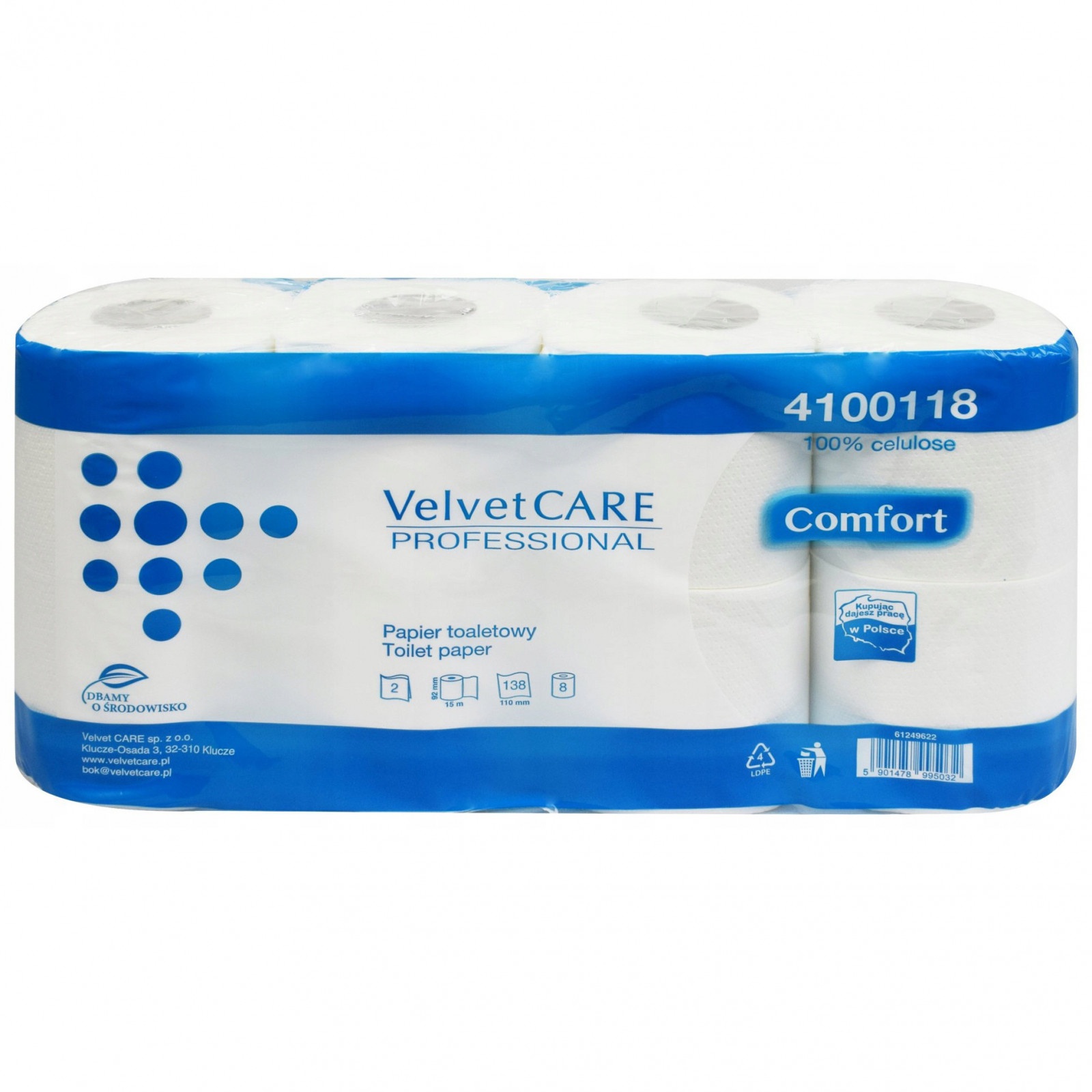 Toaletný papier 64ks 2 vrstvy Velvet Care Comfort megamix.sk