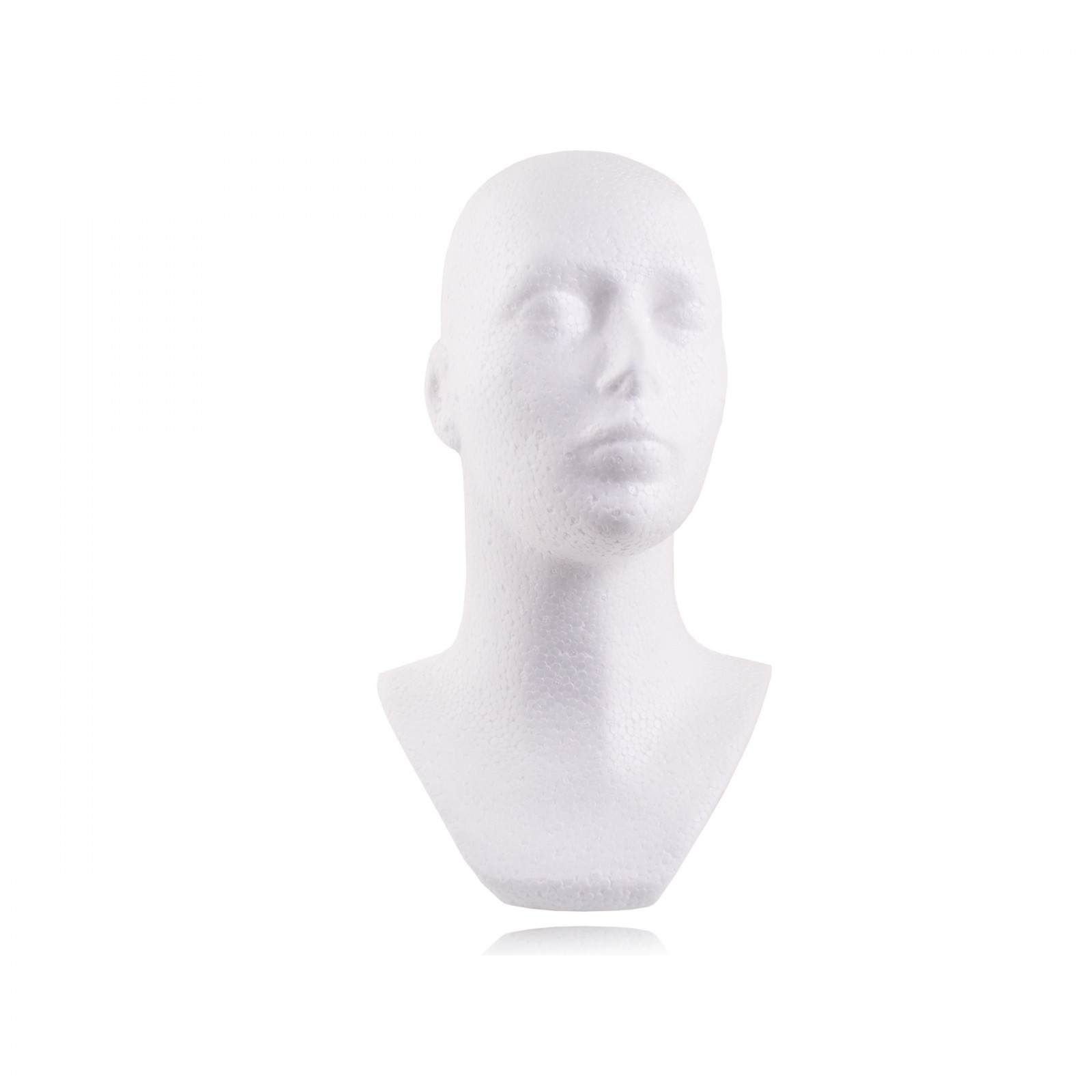 Univerzálna polystyrénová hlava žena muž biela megamix.sk