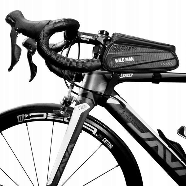 vodotesný držiak na mobil na bicykel 22x8x6cm čierny megamix.sk