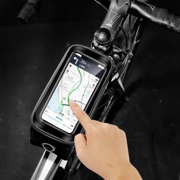 vodotesný držiak na mobil na bicykel 22x8x6cm čierny megamix.sk