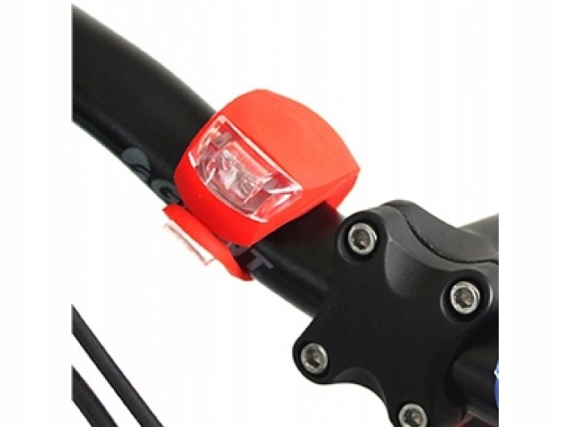 LED dióda svetlo na bicykel 2ks predné zadné megamix.sk