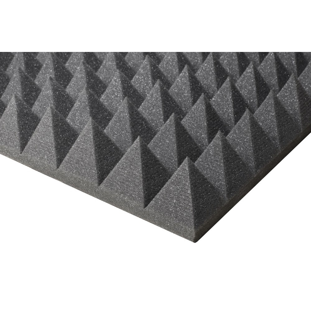 akustická polyuretánová pena 200x100cm 40mm pyramída na hluk tlak zvuk megamix.sk