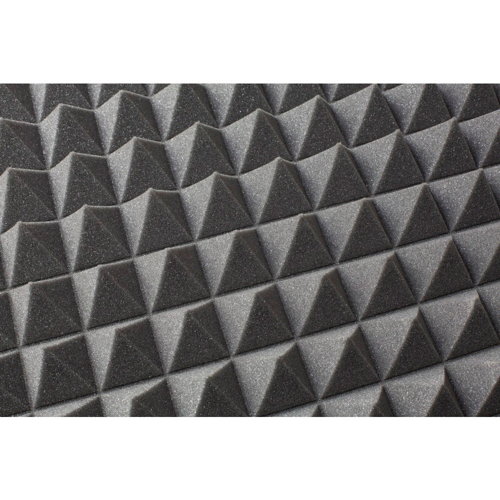 akustická polyuretánová pena 200x100cm 40mm pyramída na hluk tlak zvuk megamix.sk