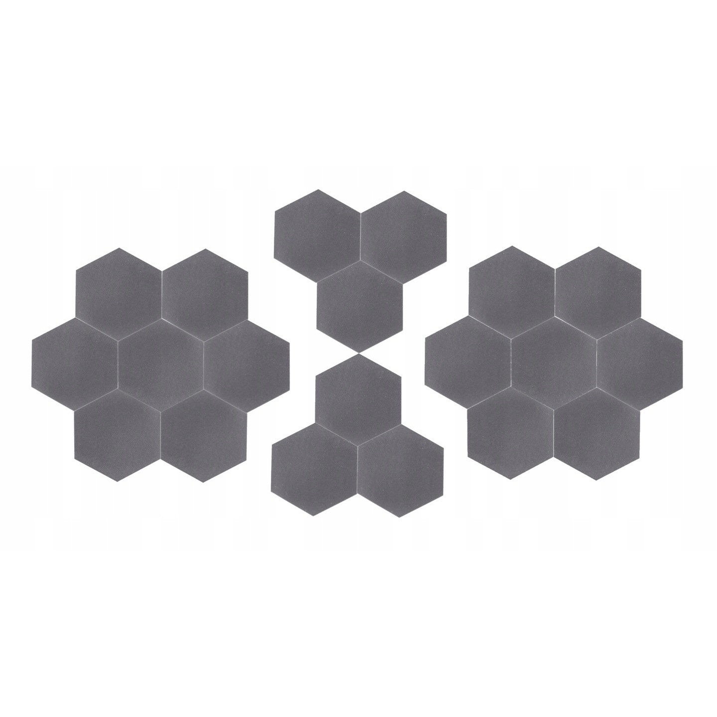 Akustický panel Hexagon zelená 50x50cmx3cm samozhášavá nehorľavá pena megamix