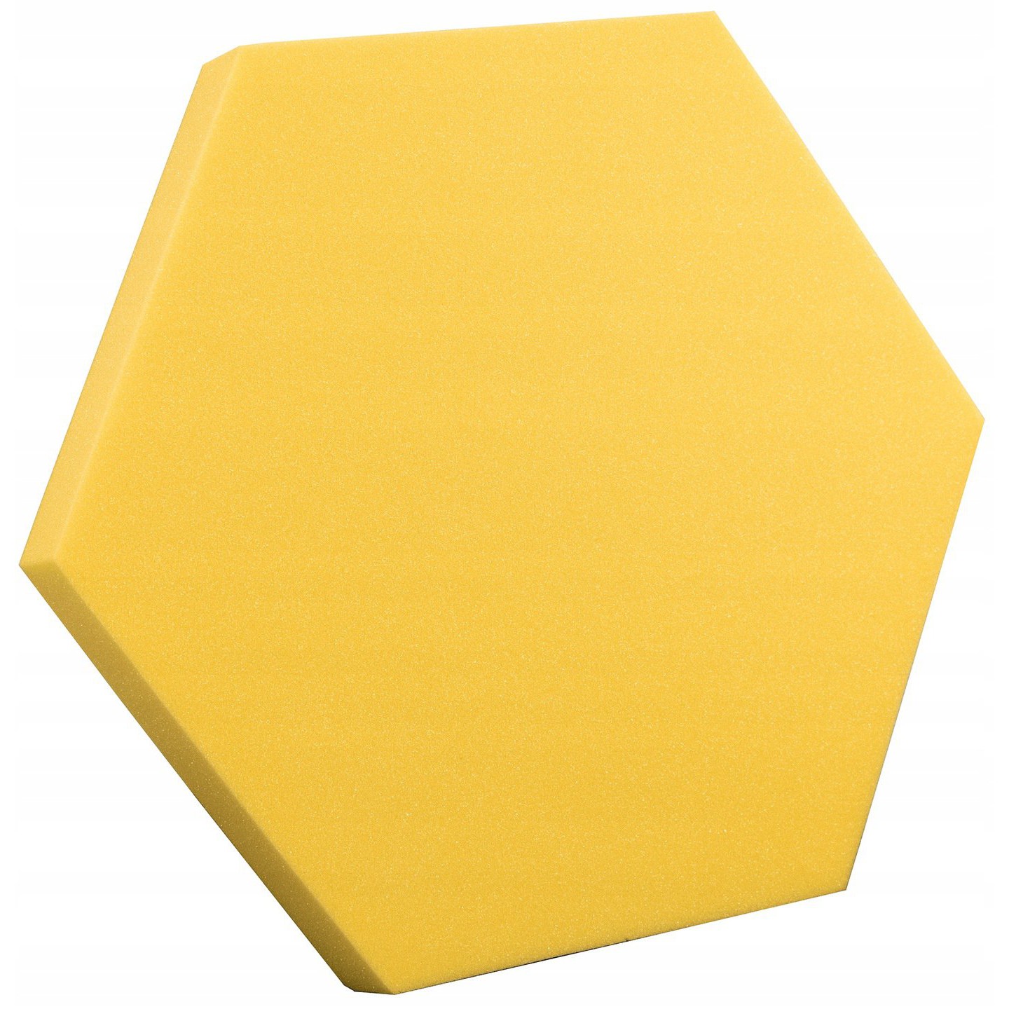 Akustický panel Hexagon žltá 50x50cmx5cm samozhášavá nehorľavá pena megamix