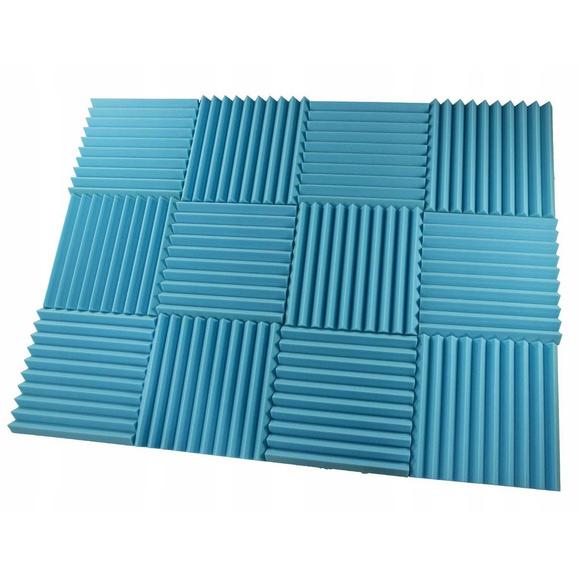 Akustický panel 50x50x5cm modrý samozhášavý nehorľavý megamix