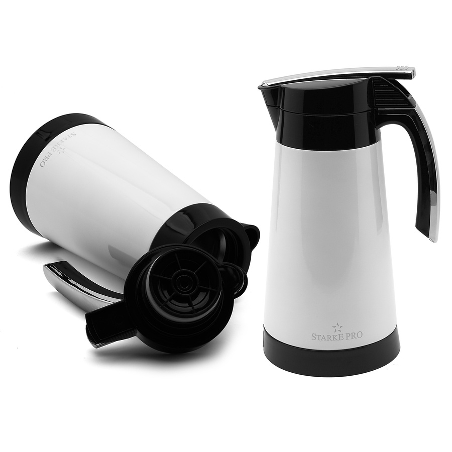 Biela konferenčná termoska Starke Pro Oslo 1,6 l megamix.sk