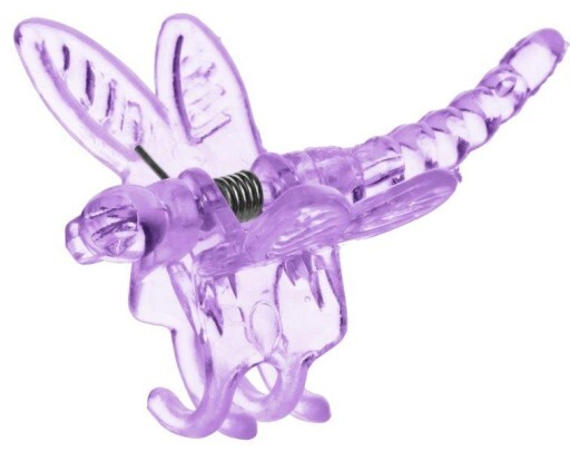 Farebné spony na orchidey