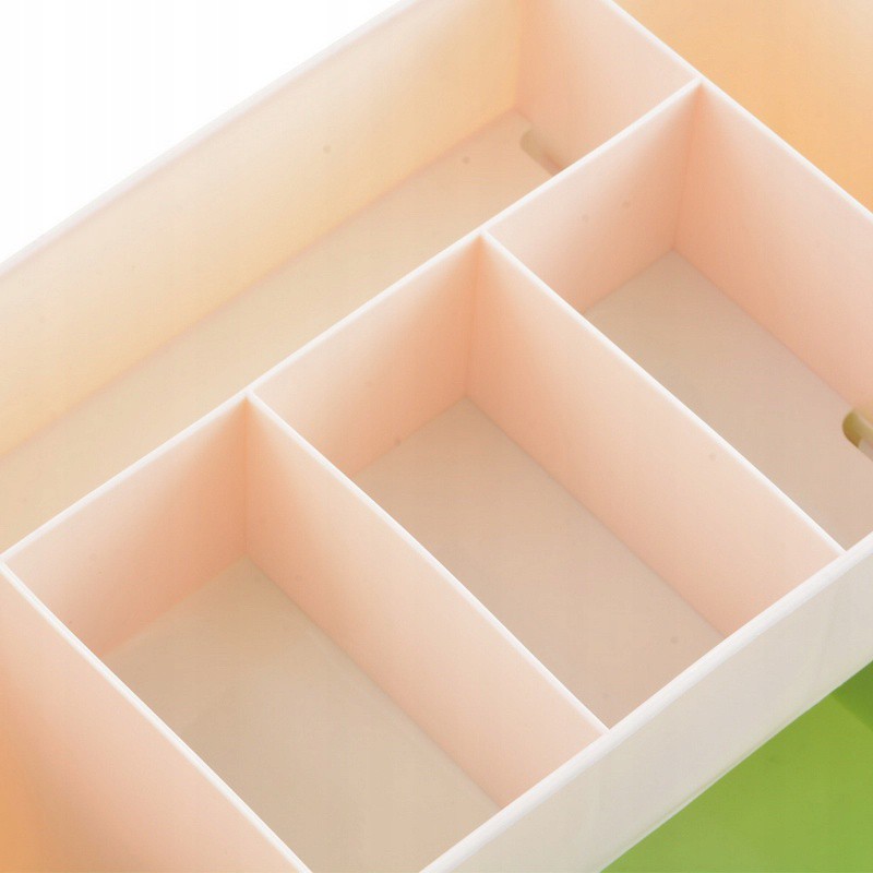kabinetový šuflík s organizérom na kozmetiku 22x11x10cm megamix.sk