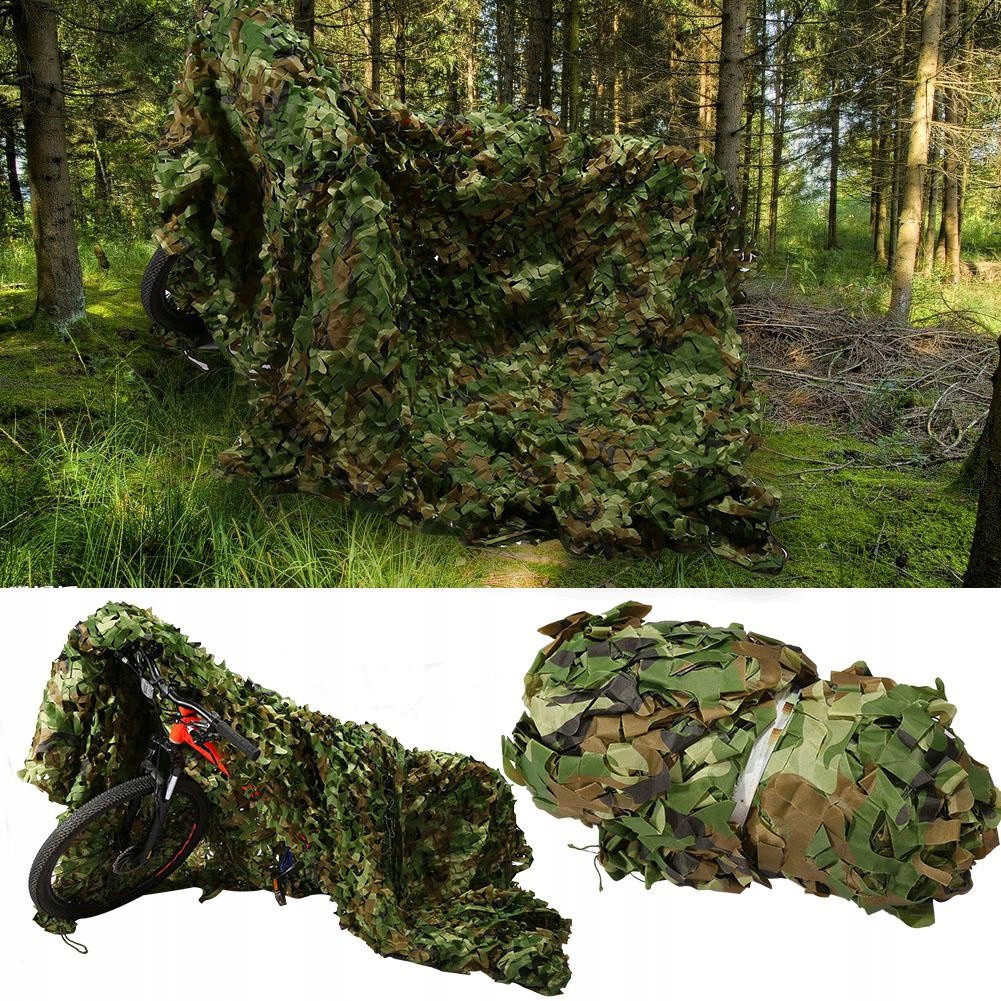 kamufláž sieť GHILLIE MESH GRID 3D Jungle 1,5x7m megamix.sk