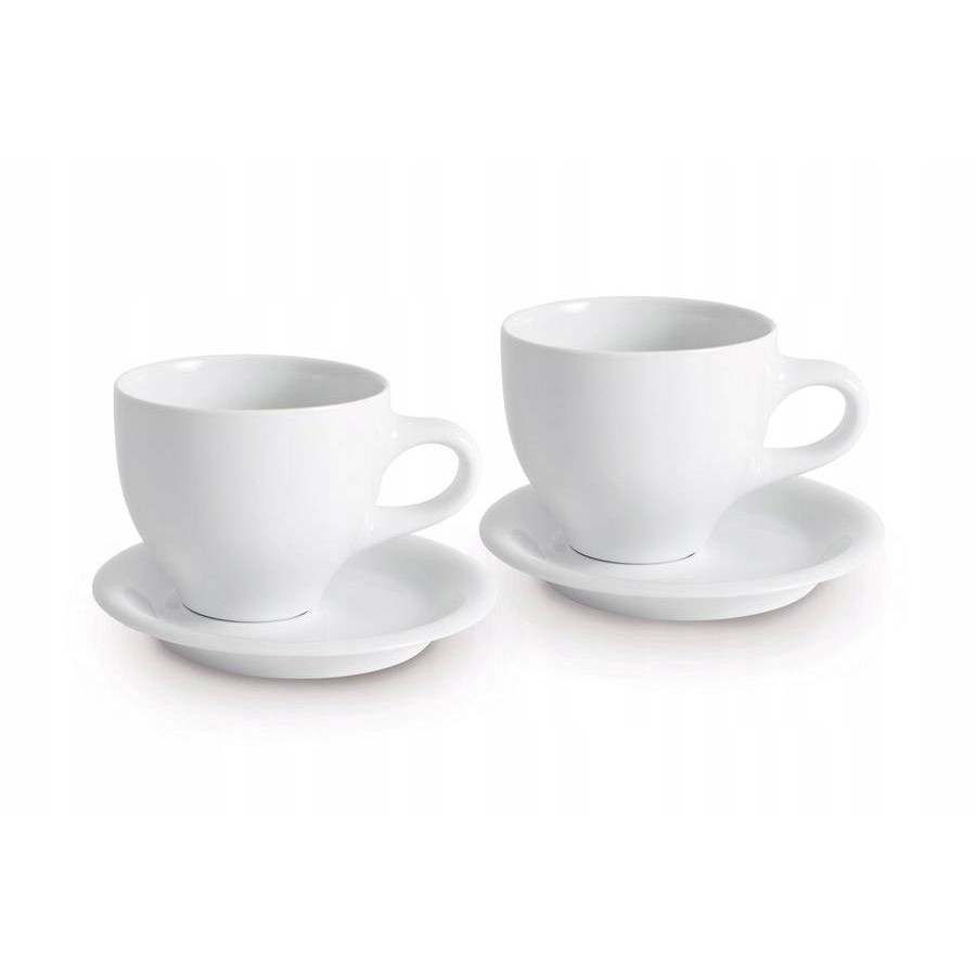 kávová porcelánová súprava na cappuccino s tanierikmi 2ks megamix.sk