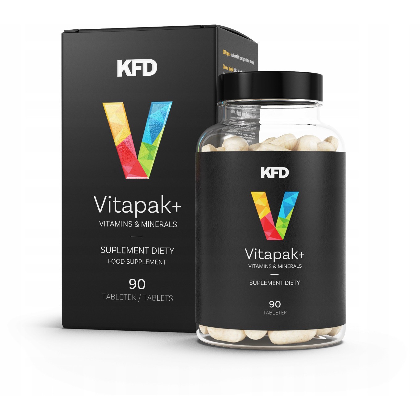 KFD VITAPAK Vitamíny a organické minerály 90 tabliet na 45 dní