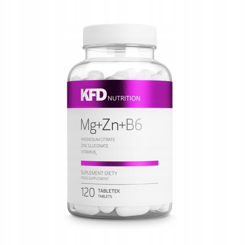 KFD ZMA 120 tabliet MAGNÉZIUM + ZINOK + VITAMÍN B6