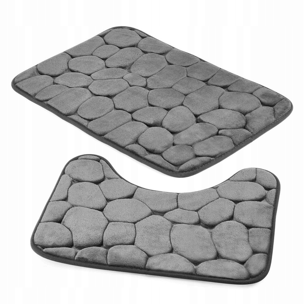 koberčeky do kúpeľne 2ks polyester absorpčné protišmykové megamix.sk
