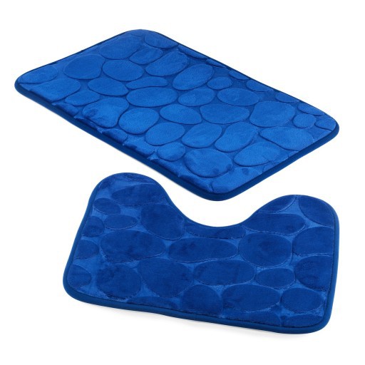 koberčeky do kúpeľne 2ks polyester absorpčné protišmykové megamix.sk