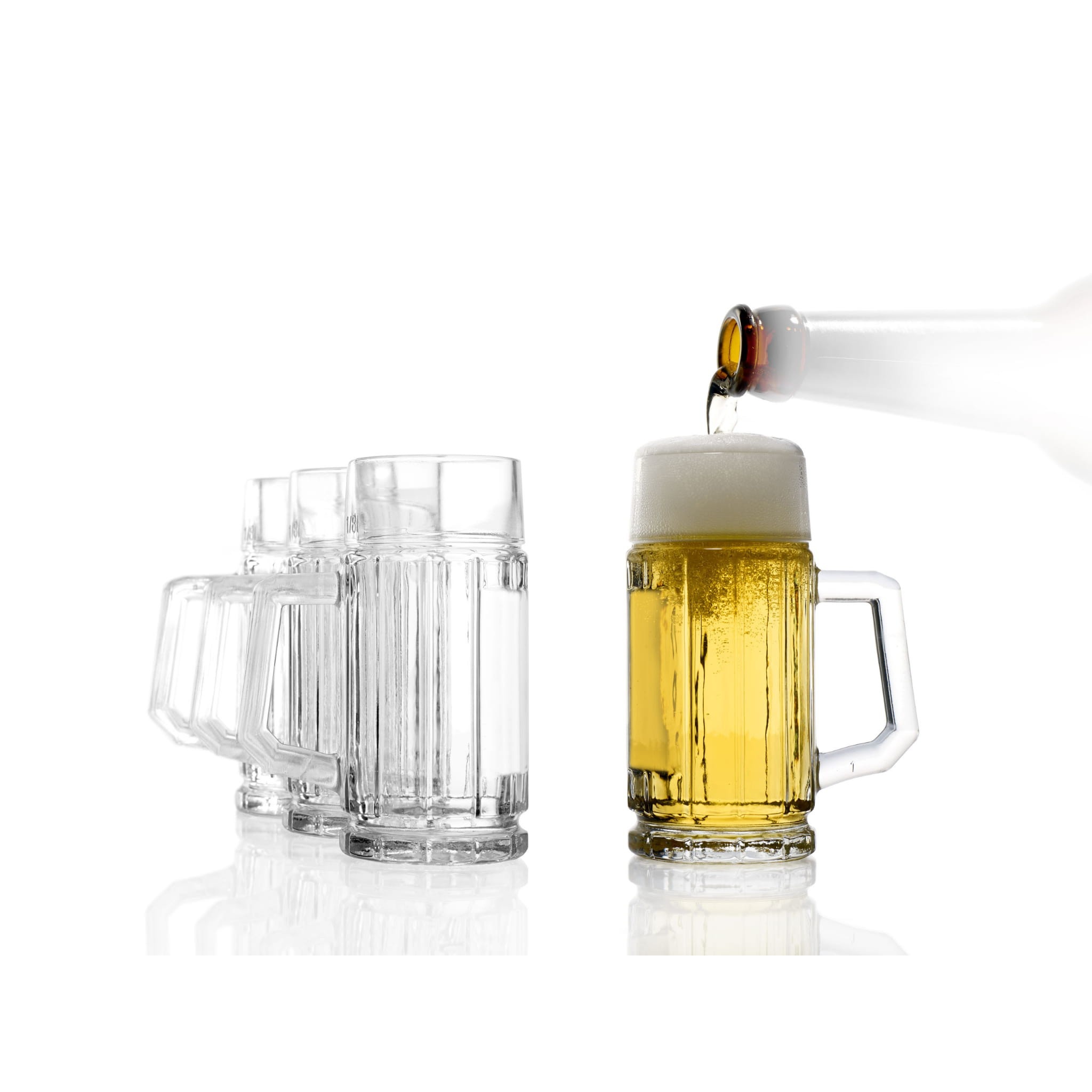 krčah na pivo 125ml Gambrinus sklenený krígeľ pohár megamix.sk