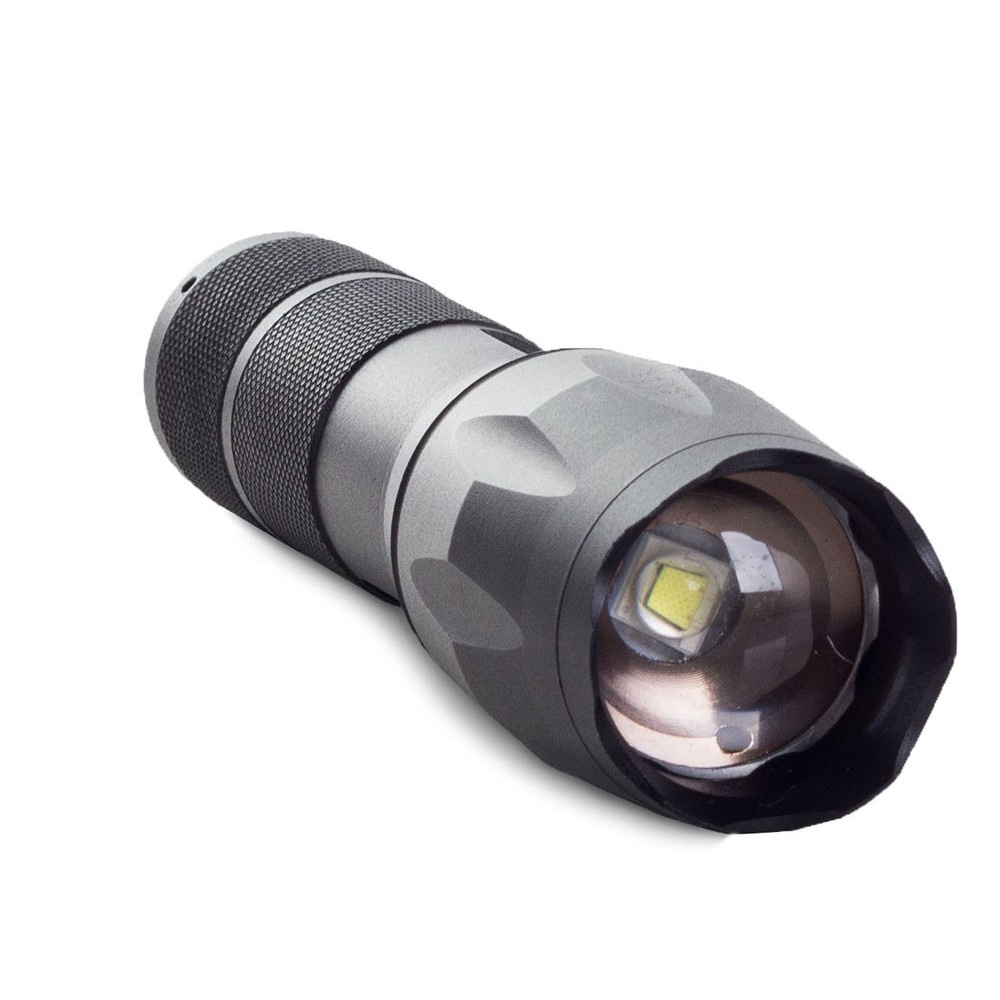 LED baterka ZOOM AAA 13cm čierna taktická megamix.sk