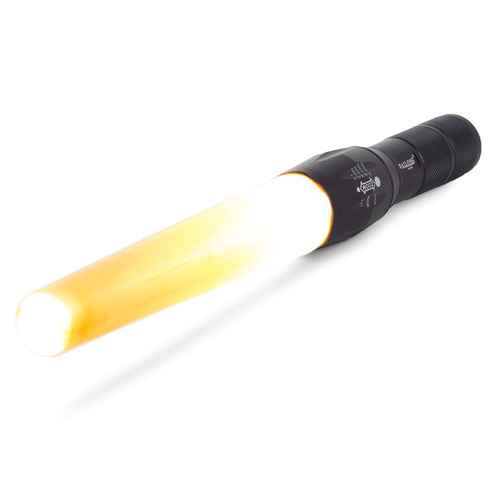 LED baterka ZOOM AAA 13cm čierna taktická megamix.sk