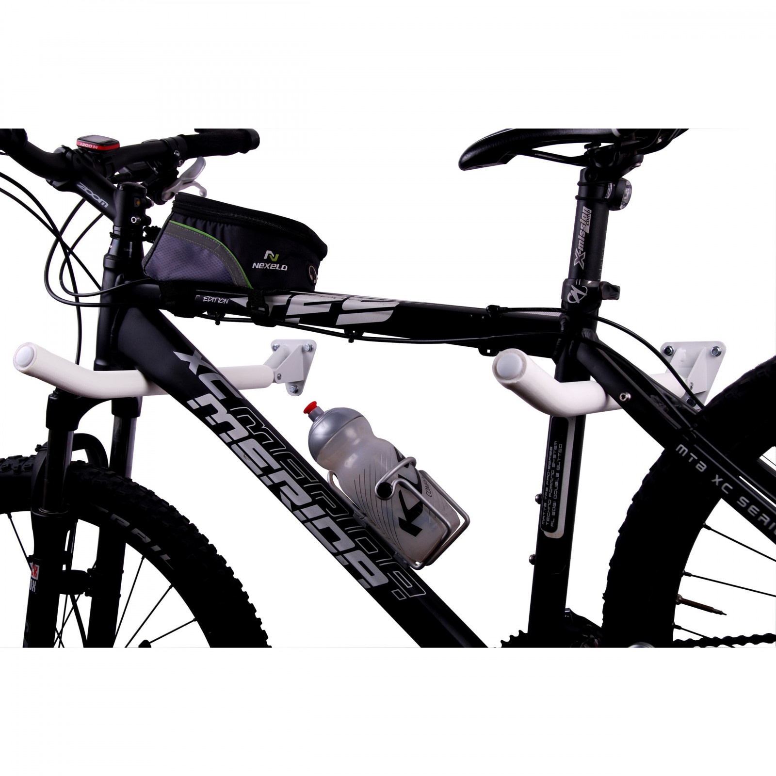 nástenný skladací držiak na bicykle lyže 40kg megamix.sk