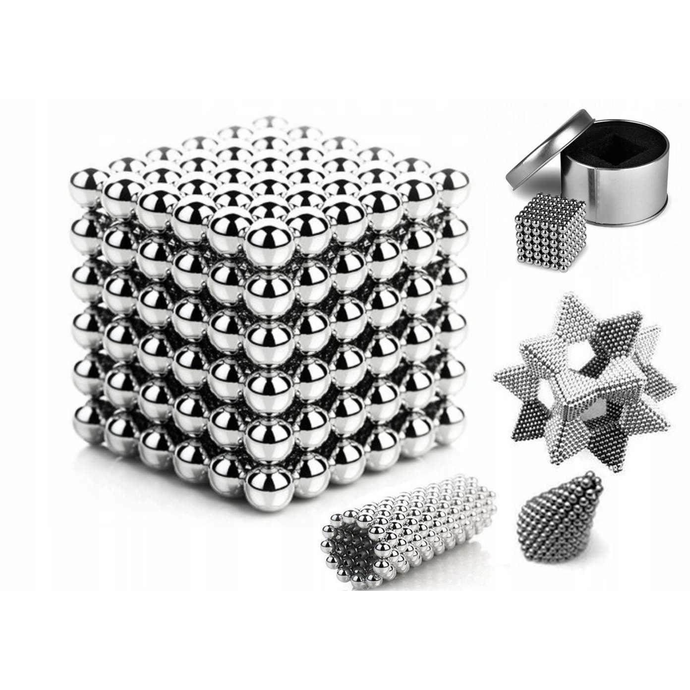 Magnetické guličky pre deti 5mm megamix.sk