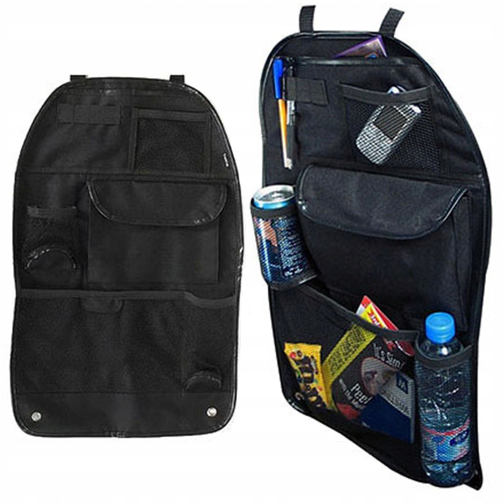 Organizér do auta na sedadlo 5 vreciek 59x38cm čierny megamix.sk
