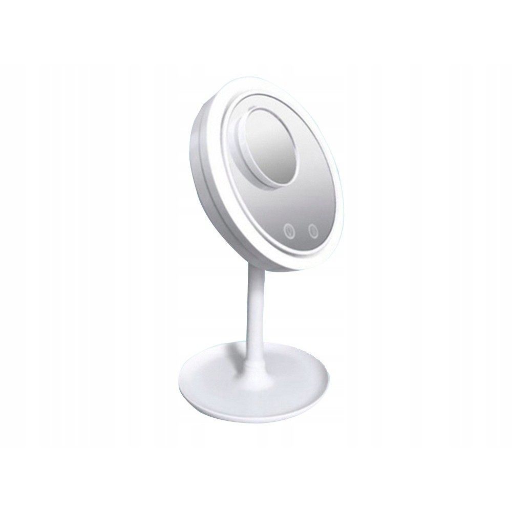 Osvetlené LED zrkadlo 5x 7,5cm s ventilátorom megamix.sk