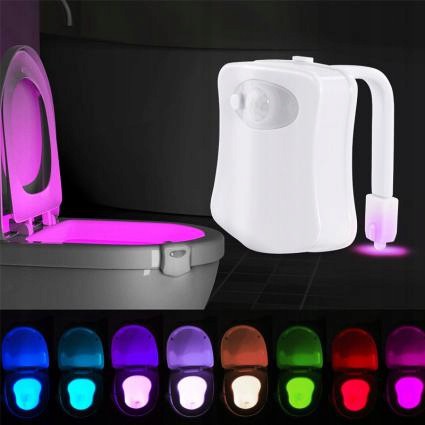 Osvetlenie WC toalety LED so snímačom pohybu megamix.sk