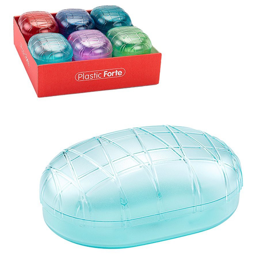 Plastová krabička na mydlo Plastic Forte 11,5 x 8,5 cm rôzne farby megamix.sk