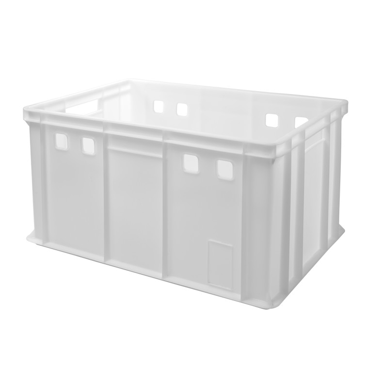 plastová nádoba krabica 600x400x320mm 62l biela megamix.sk