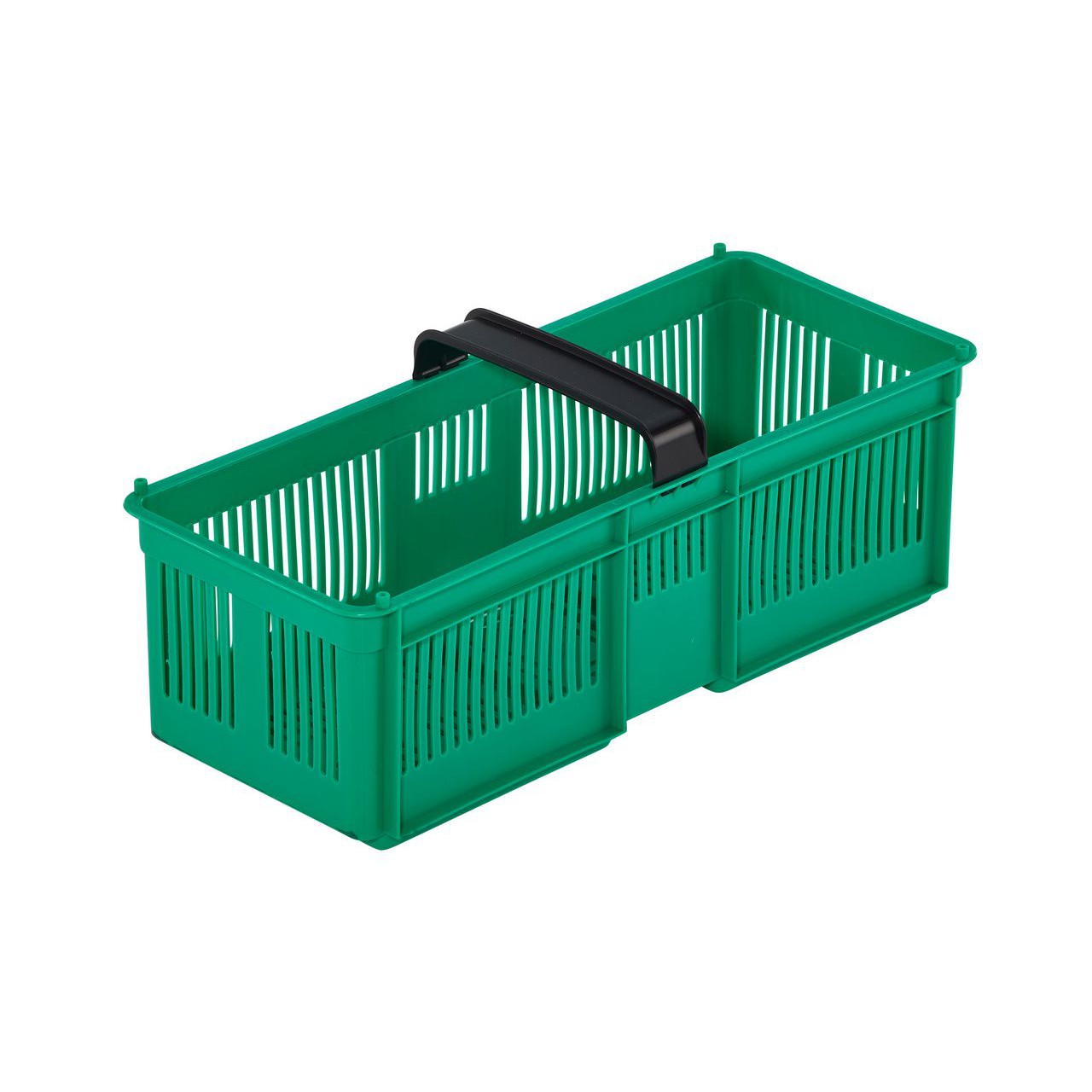 plastová nádoba na malé ovocie lesné plody 380x155x120mm zelená megamix.sk